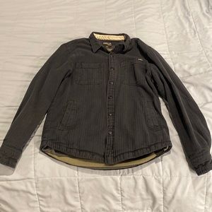 O’Neil Men’s Blue Fleece Cotton Shirt Jacket Small